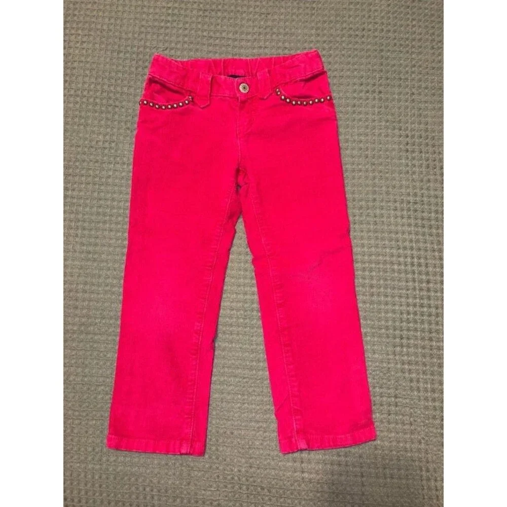 Ralph Lauren Pants Size 3T Girls Pink Cotton
